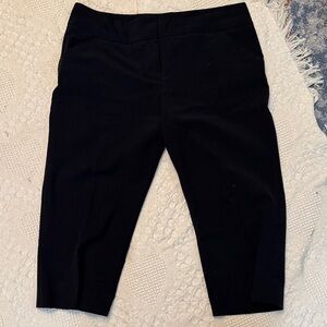 Nicole Miller Elegant Black Capris